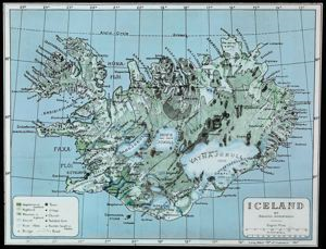Image of Map of Iceland